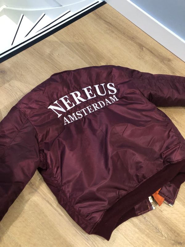 Team bomber jacket with embroidery - Afbeelding 2